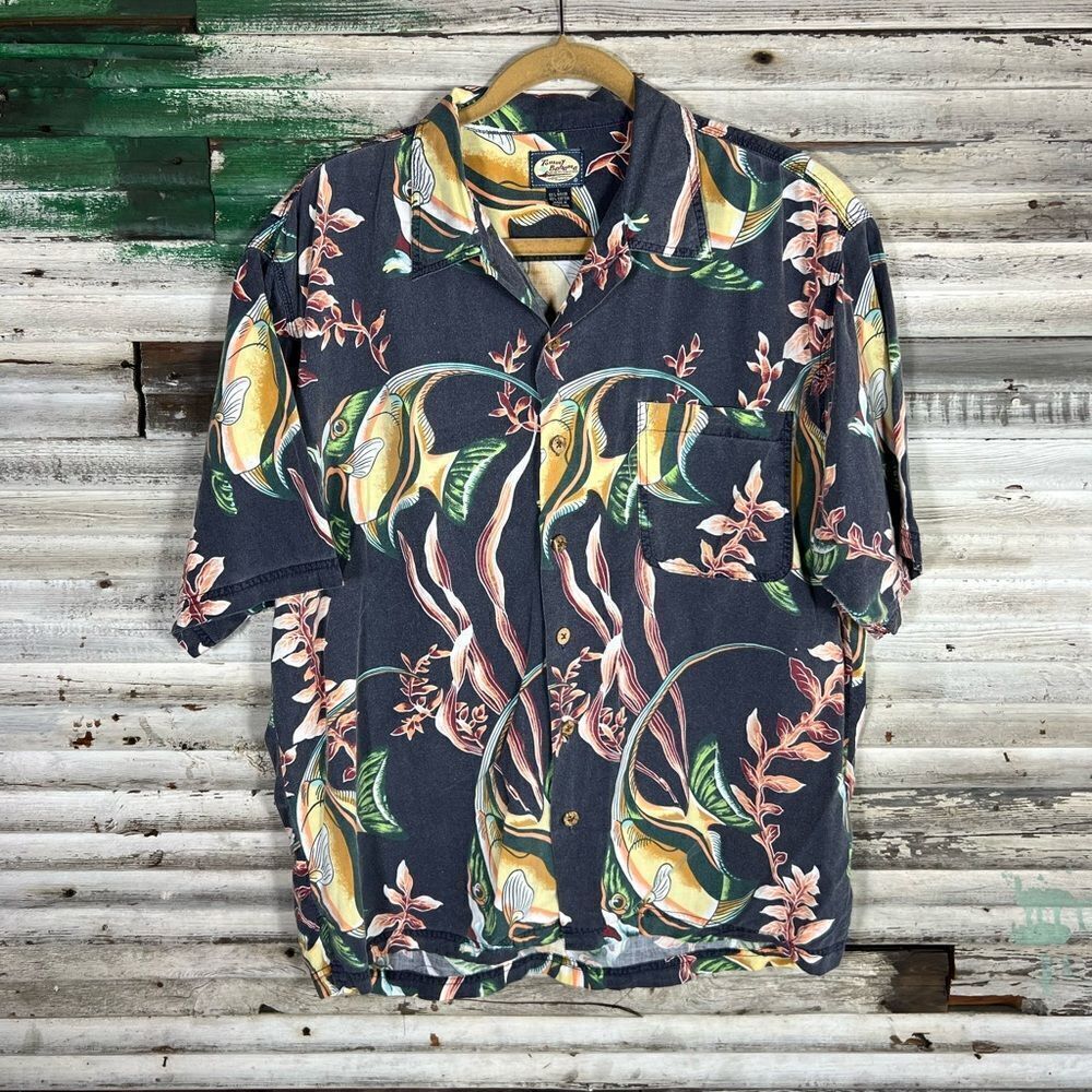 Tommy Bahama Fish Rayon Shirt